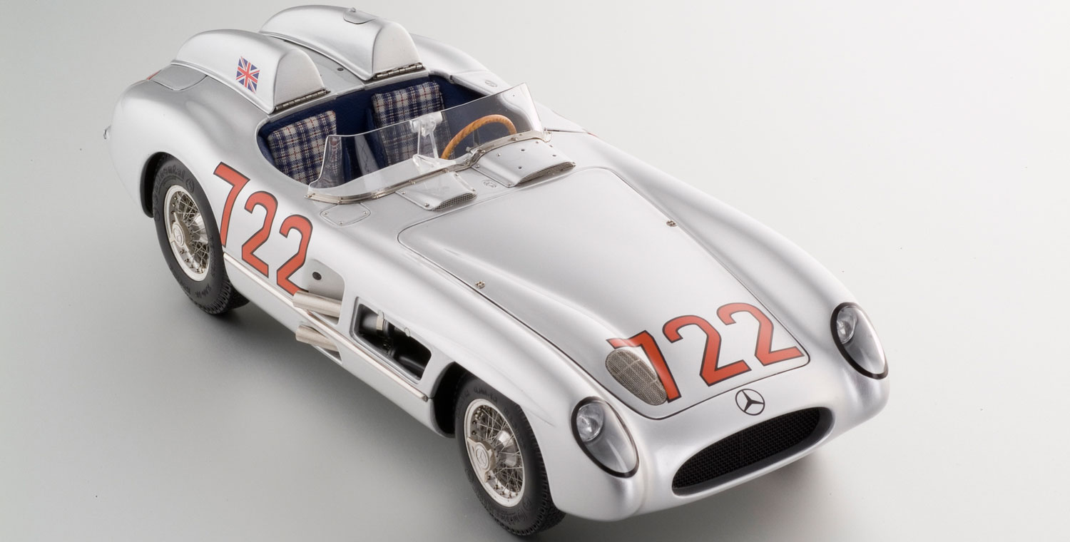 Cmc Mercedes Benz 300 Slr Mille Miglia 722 1955 Currently Not Availabe Cmc Modelcars