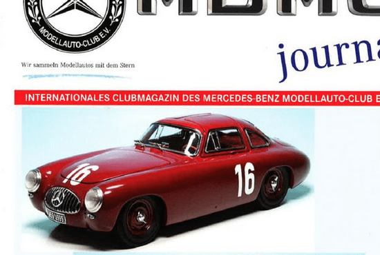 Miniature CMC 1:18 – Mercedes 300 SL (W194) Grand Prix De Berne 1952 #16 – Modèle De Collection (pré-vente)