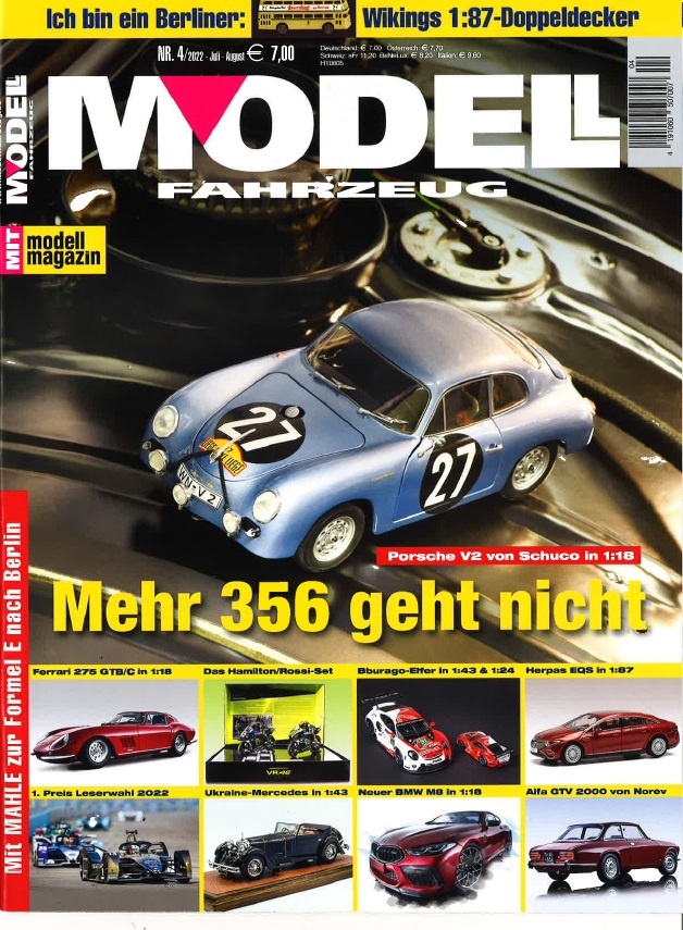 M 210 Modellfahrzeug Ausgabe Nr. 4 Cover