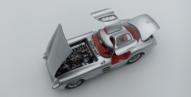 CMC Mercedes-Benz 300 SLR Coupé, RAC Tourist Trophy 1955, T1 - CMC Modelcars