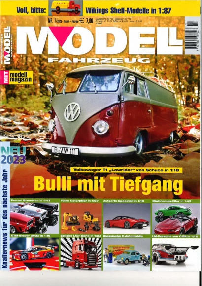 M 219 Modellfahrzeug Ausgabe 1 2023 Cover