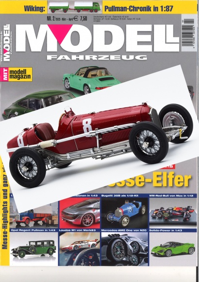 Modellfahrzeug Ausgabe März April 2023