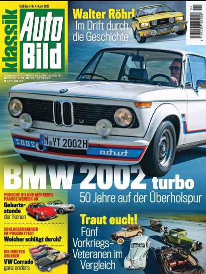 Auto Bild Klassik Ausgabe April 2023 Cover